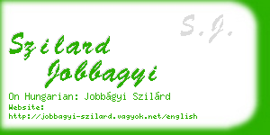 szilard jobbagyi business card